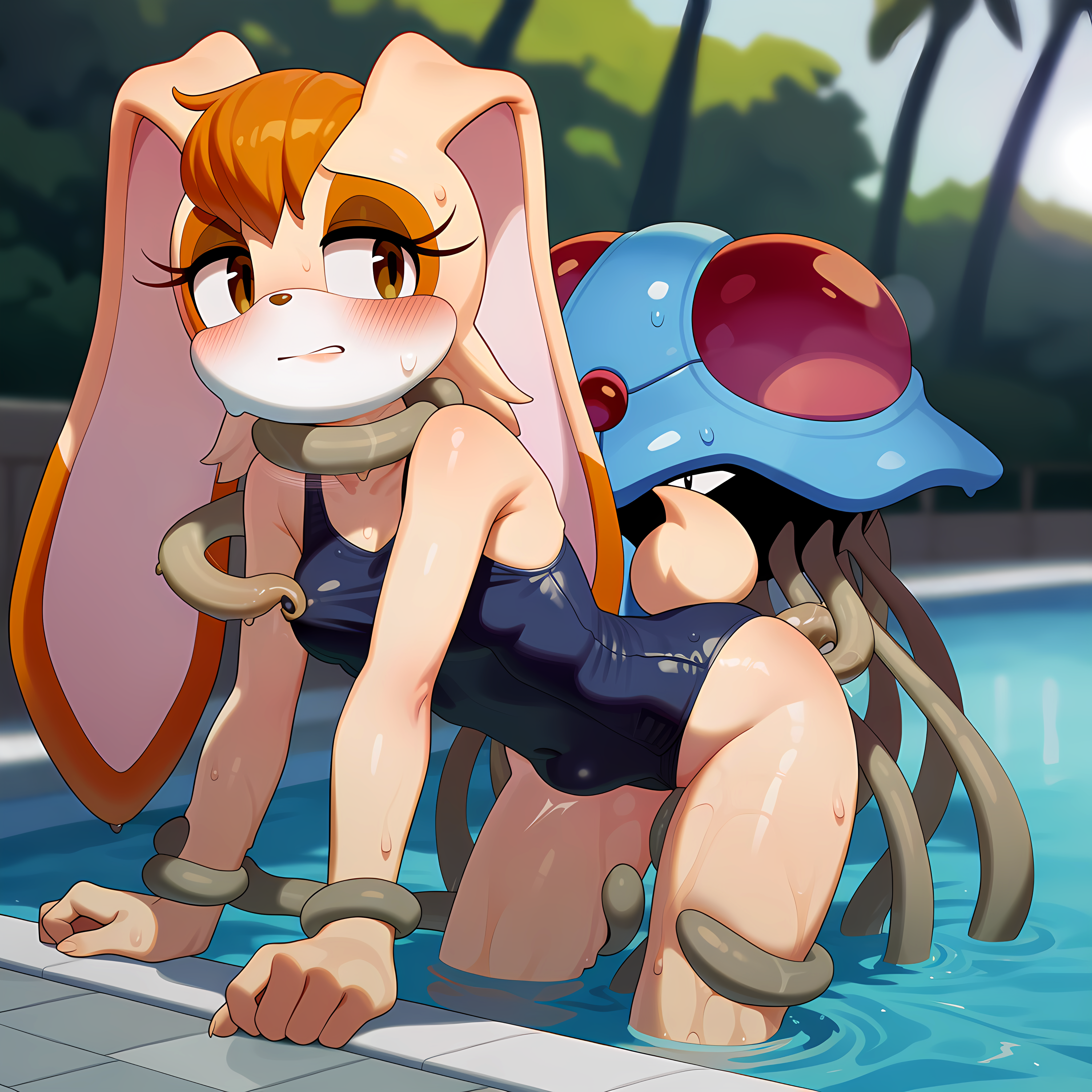 Rule34 – If it exists, there is porn of it / tentacruel, vanilla the rabbit / 8675609