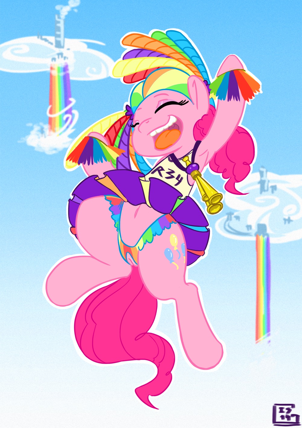 Rule34 – If it exists, there is porn of it / gela-g-i-s-gela, pinkie pie (mlp) / 203806