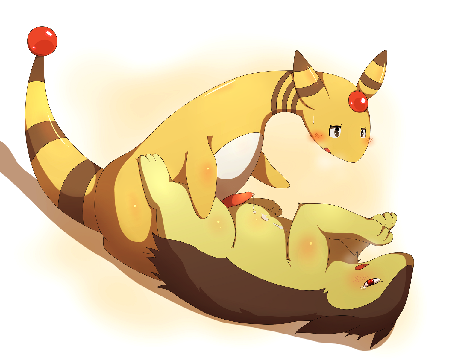 Rule34 – If it exists, there is porn of it / ampharos, typhlosion / 203873