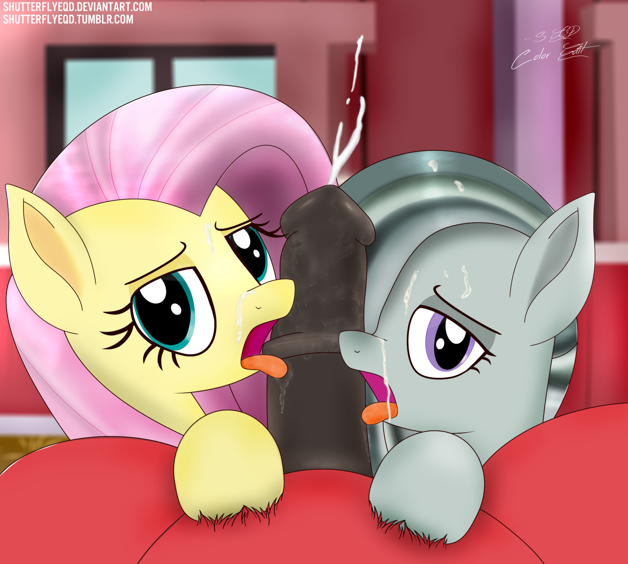 Rule34 – If it exists, there is porn of it / shutterflyeqd, big macintosh (mlp), fluttershy (mlp), marble pie / 204564