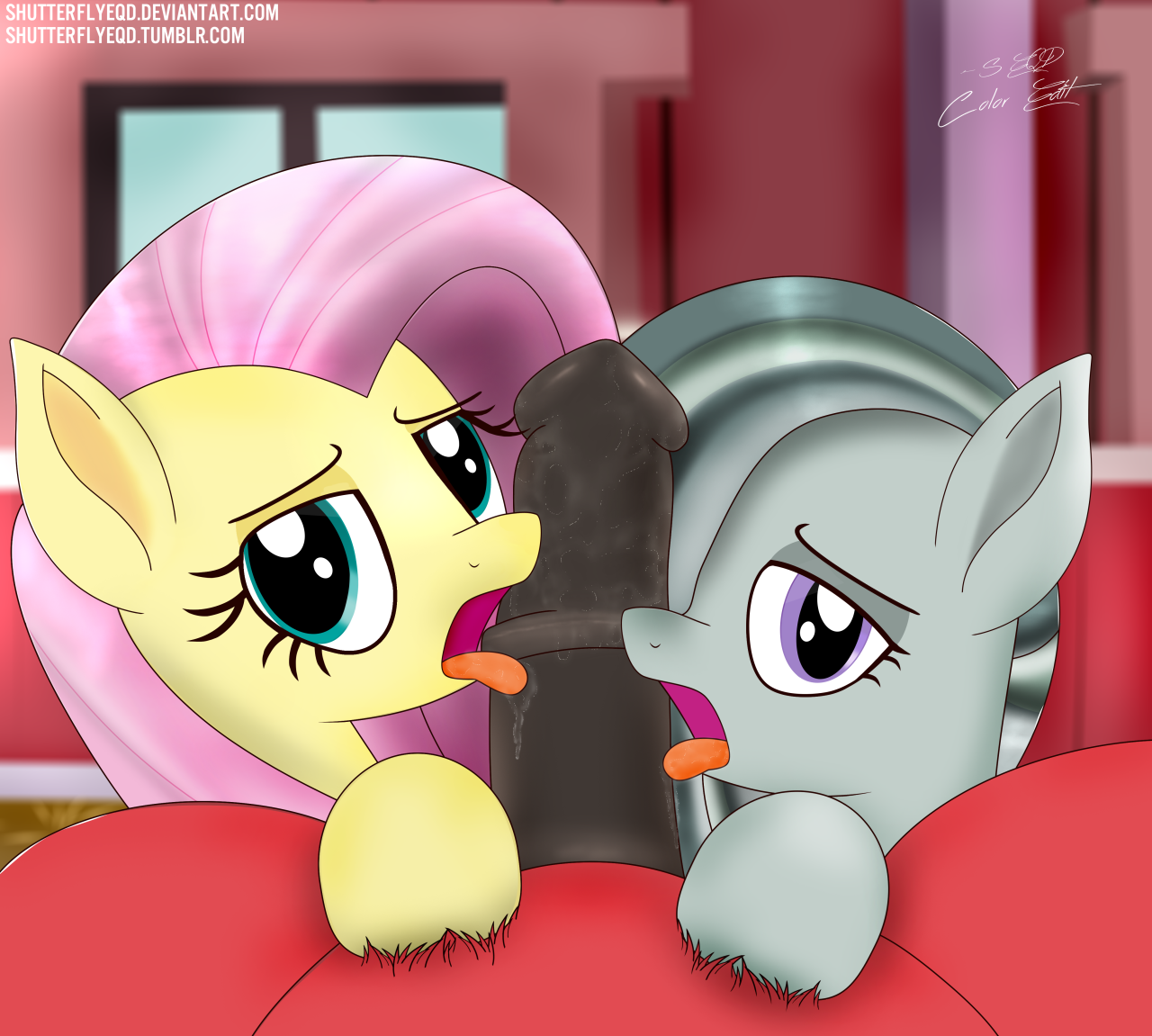 Rule34 – If it exists, there is porn of it / shutterflyeqd, big macintosh (mlp), fluttershy (mlp), marble pie / 204573