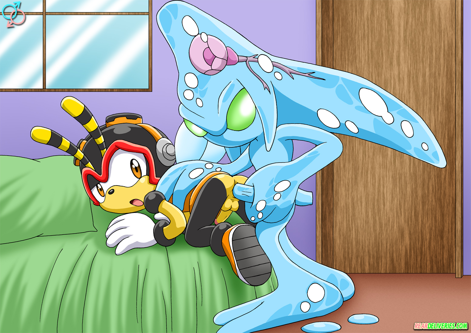 Rule34 – If it exists, there is porn of it / bbmbbf, palcomix, rear deliveries, charmy bee / 204834
