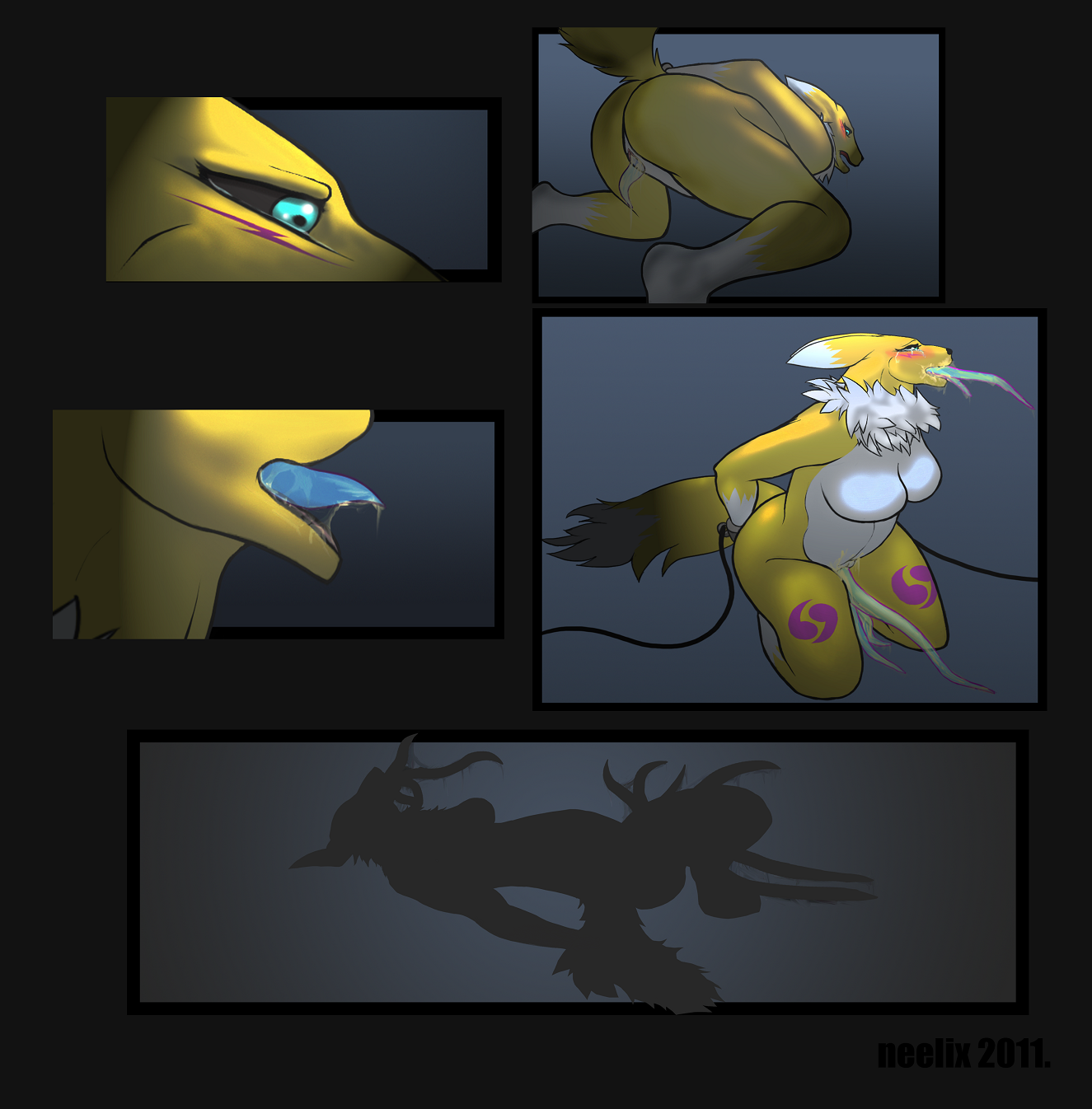 Rule34 – If it exists, there is porn of it / neelix, renamon / 204993