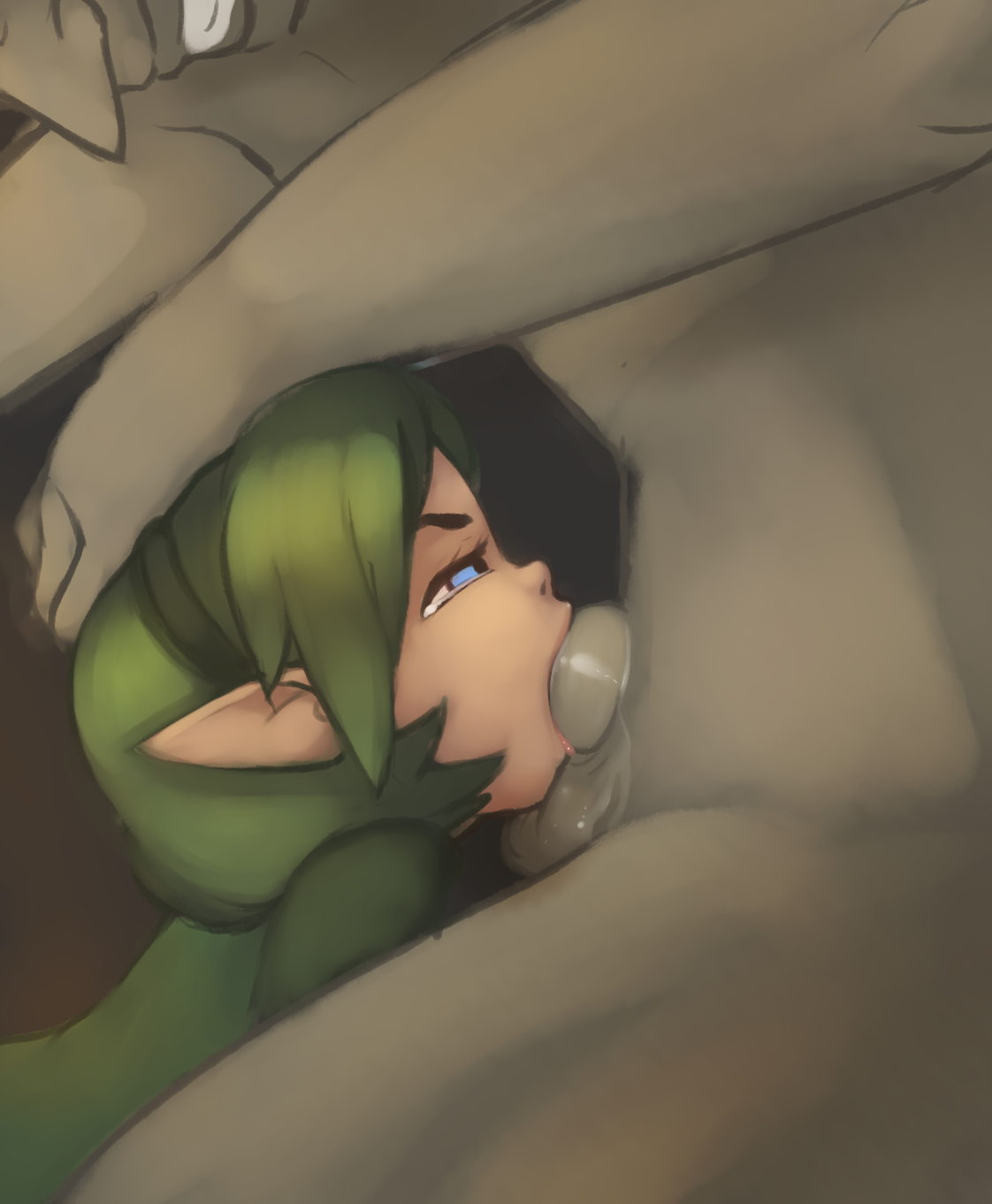 Rule34 – If it exists, there is porn of it / 34no404, ganondorf, saria / 205084