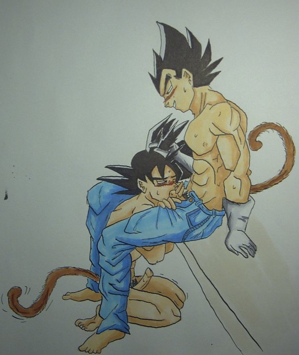 Rule34 – If it exists, there is porn of it / son goku, vegeta / 205347