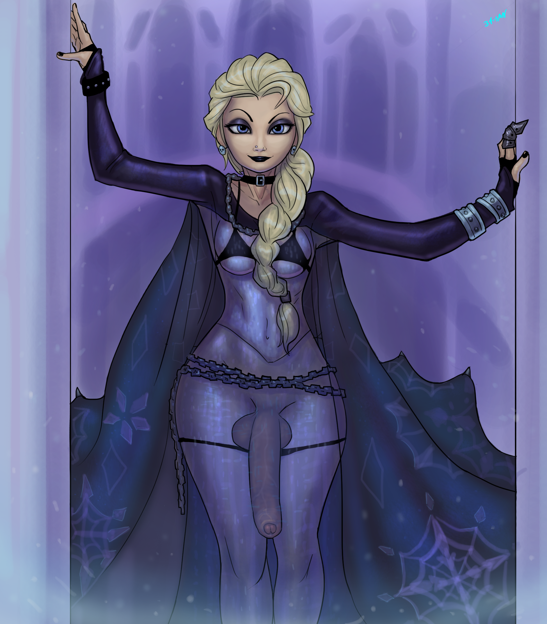 Rule34 – If it exists, there is porn of it / 34-san, elsa (frozen) / 205365