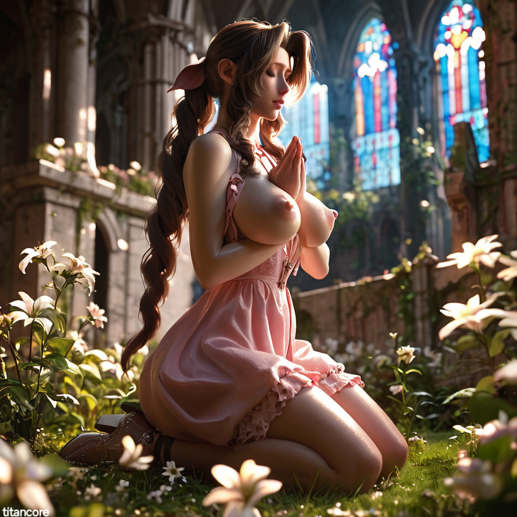 Rule34 – If it exists, there is porn of it / aerith gainsborough / 8676050