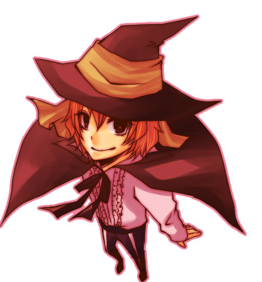 katekyo hitman reborn!, tagme, 00s, cape, ginger bread, hat, short hair, wizard hat