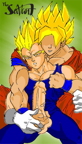 Rule34 – If it exists, there is porn of it / the savant, son goku, vegeta / 205598
