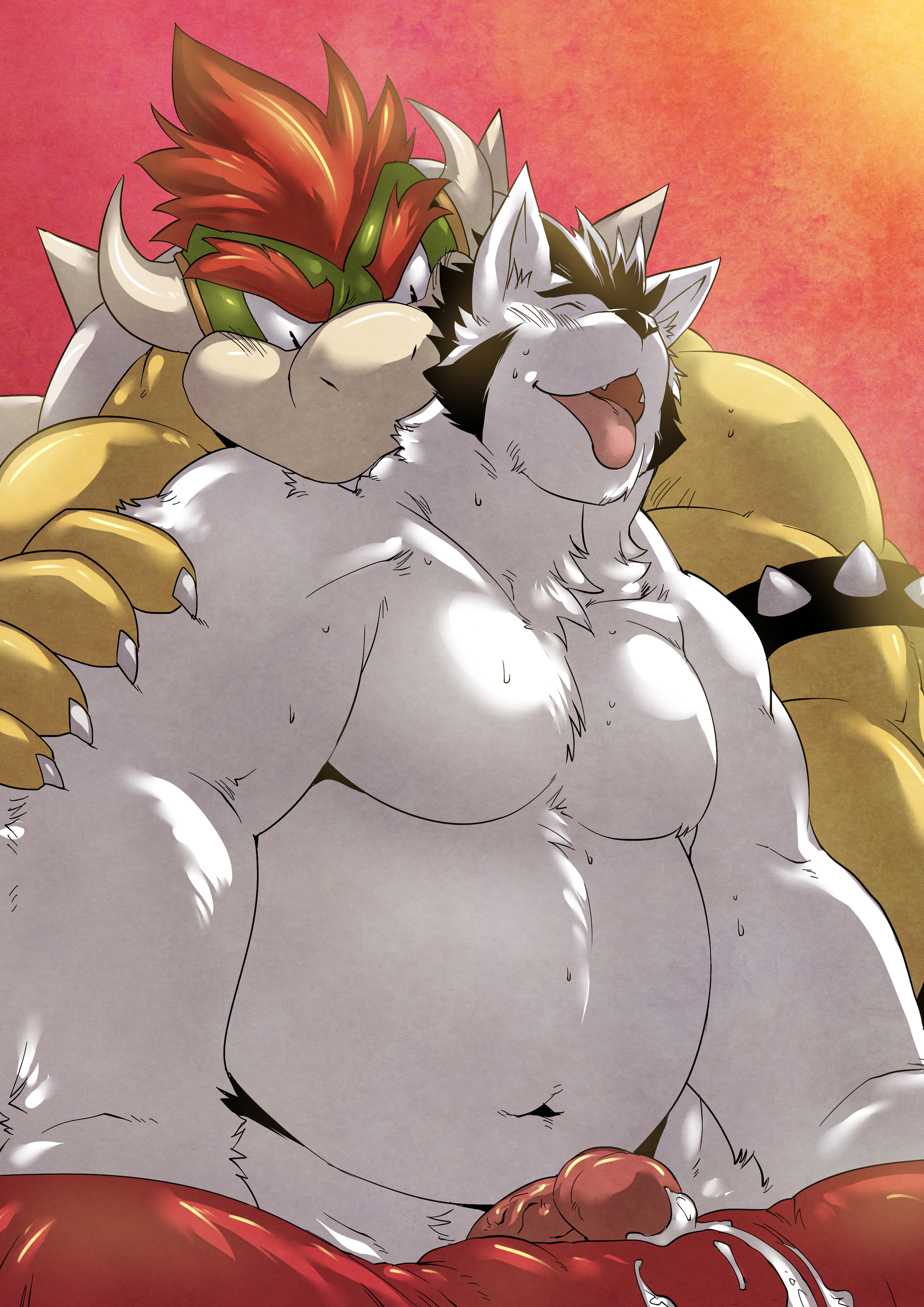 Rule34 – If it exists, there is porn of it / kokuhane, big, bowser, koopa / 205651