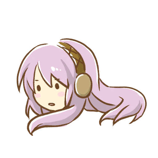 sanpati, megurine luka, takoluka, vocaloid, head, :o, blush, full body, hairband, head only, headphones, headset, long hair, parted lips, pink hair, simple background, solo, white background