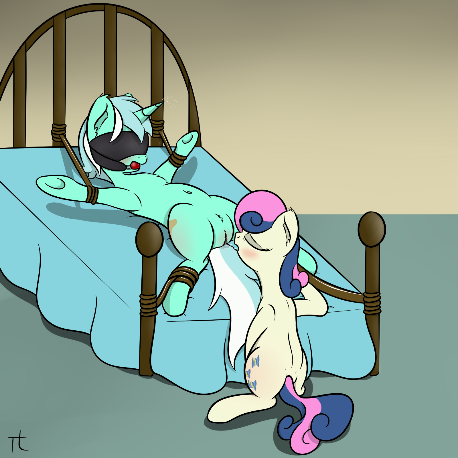Rule34 – If it exists, there is porn of it / thexiiilightning, bonbon (mlp), lyra heartstrings (mlp) / 205901