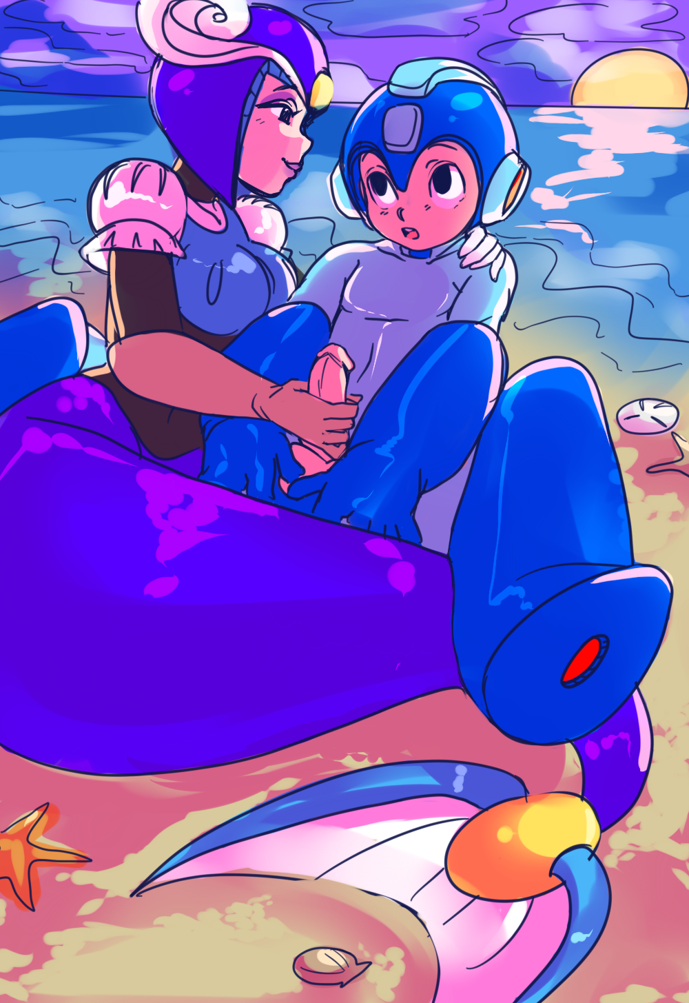 Rule34 – If it exists, there is porn of it / keppok, mega man (character), splash woman / 206287