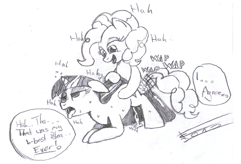 Rule34 – If it exists, there is porn of it / pinkie pie (mlp), twilight sparkle (mlp) / 206474