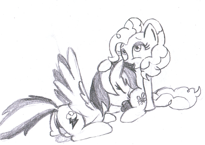 Rule34 – If it exists, there is porn of it / pinkie pie (mlp), rainbow dash (mlp) / 206477