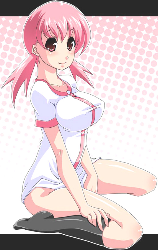 satsuki imonet, whitney (pokemon), nintendo, pokemon, bottomless, clothes pull, gym leader, shirt pull, socks