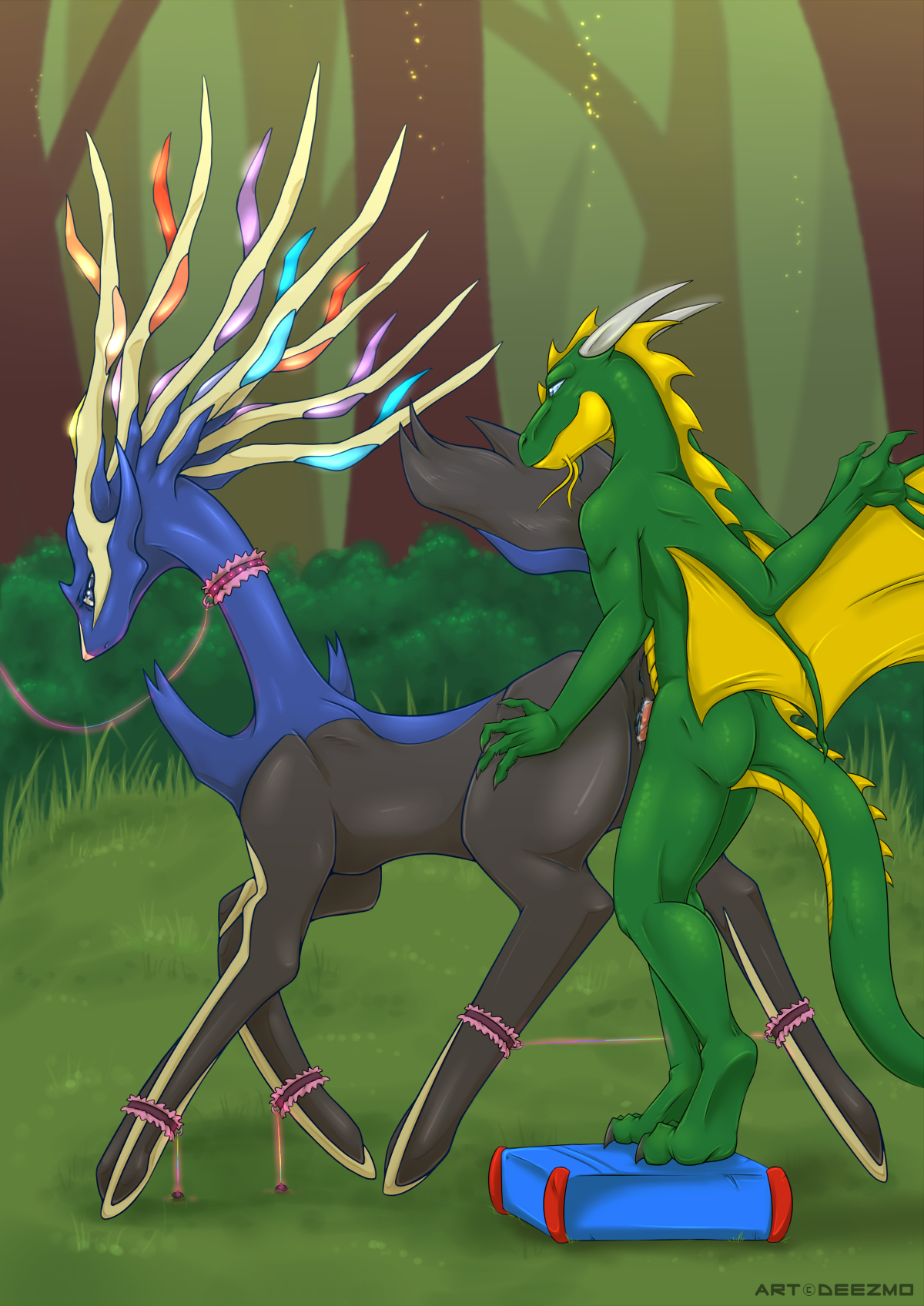 Rule34 – If it exists, there is porn of it / deezmo, original character, xerneas / 206631