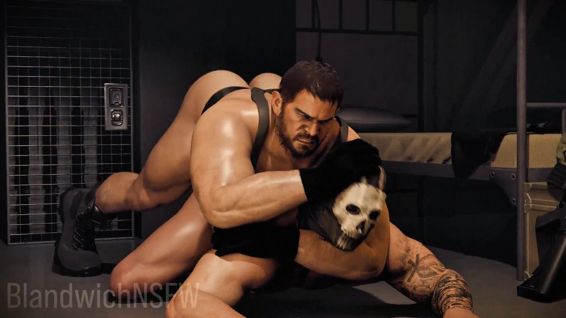 Rule34 – If it exists, there is porn of it / chris redfield, ghost (modern warfare 2), simon riley / 8676295