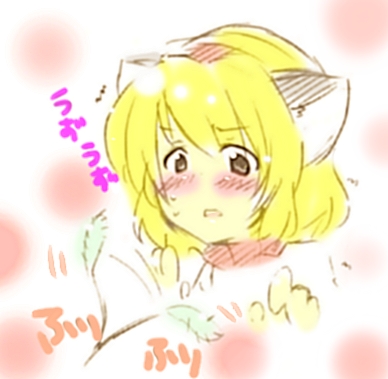 nemiminimimizu, alice margatroid, touhou, lowres, non-web source, 1girl, animal ears, blonde hair, blush, female focus, sketch, solo, white background