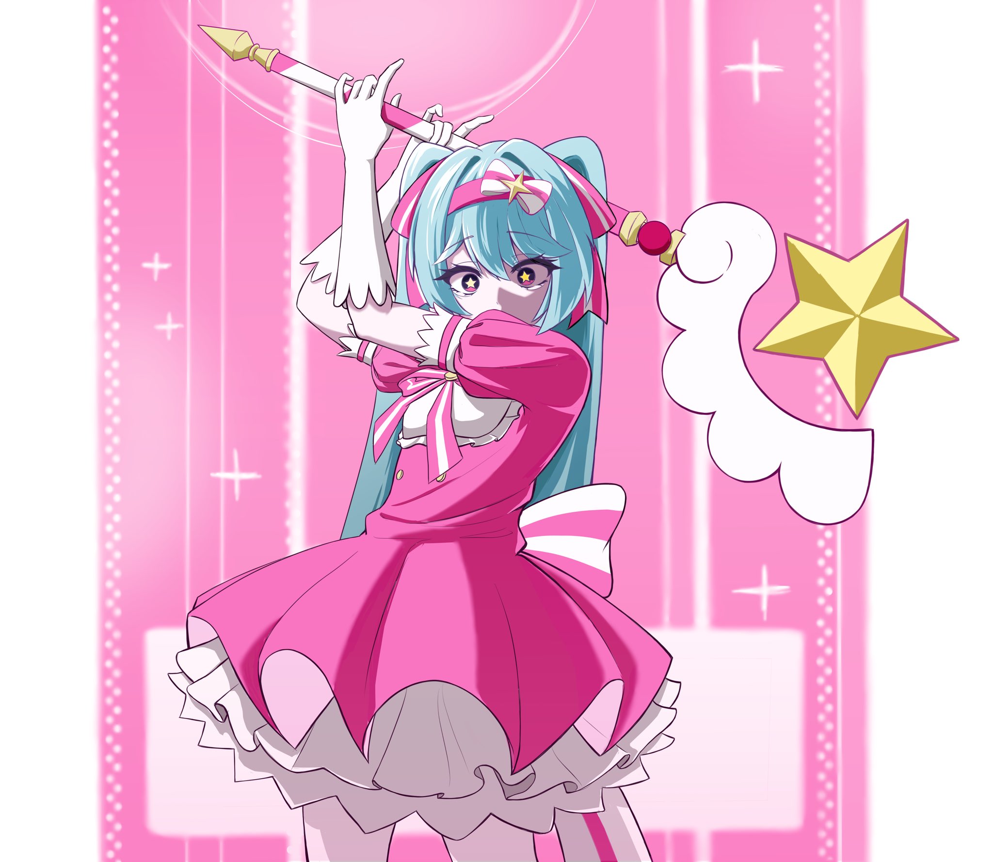 hatsune miku, highres, tagme, gambas1234