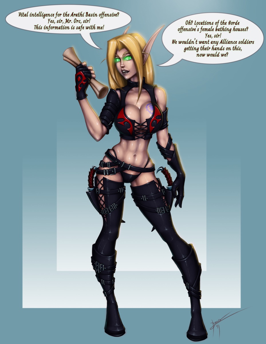 Rule34 – If it exists, there is porn of it / bushido, blood elf / 206803