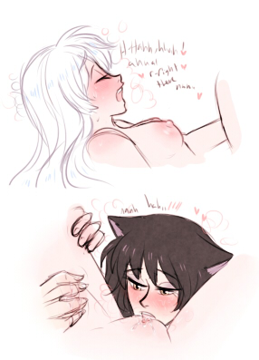 Rule34 – If it exists, there is porn of it / the party tit, blake belladonna, weiss schnee / 206948