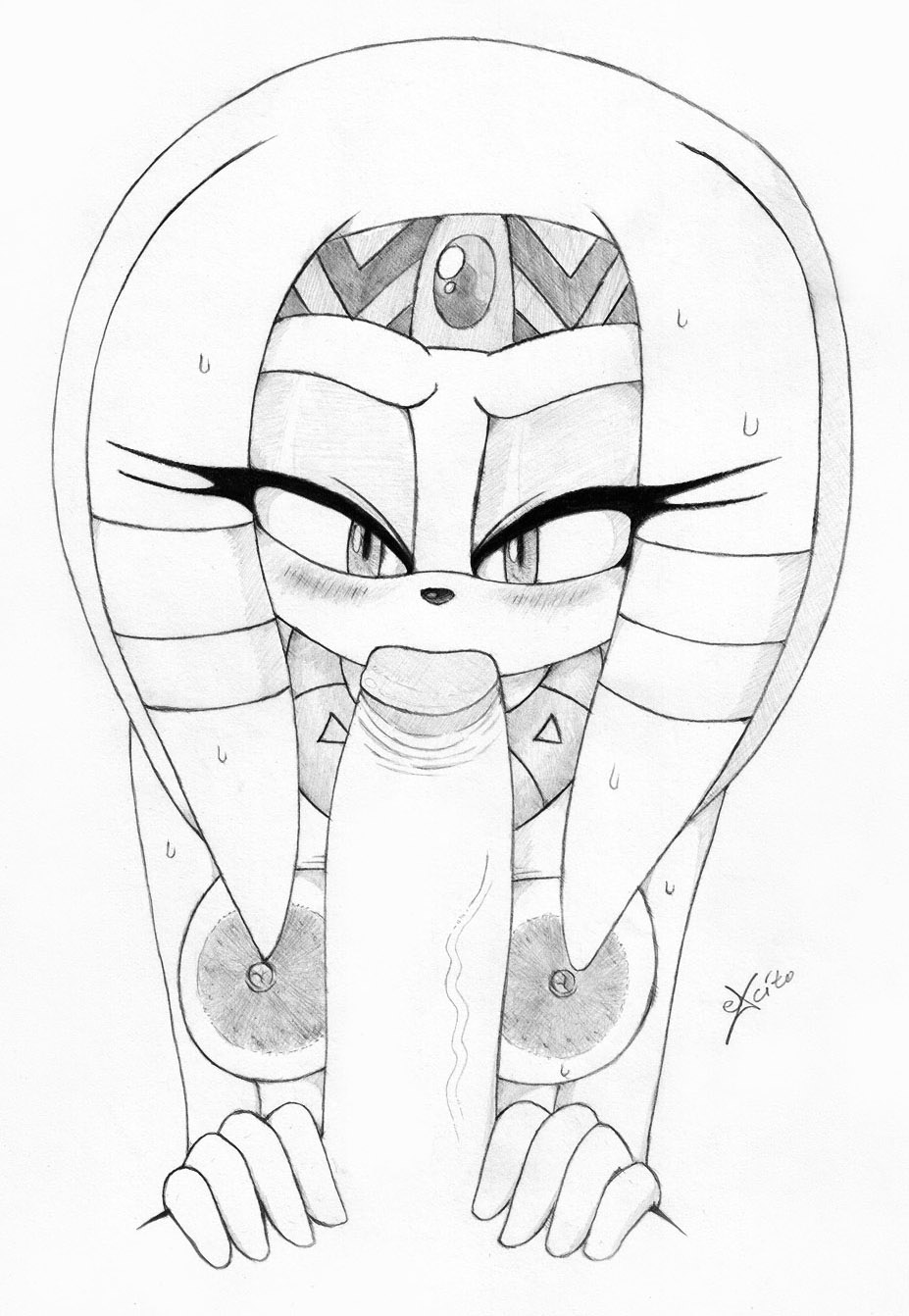 Rule34 – If it exists, there is porn of it / excito, tikal the echidna / 206957