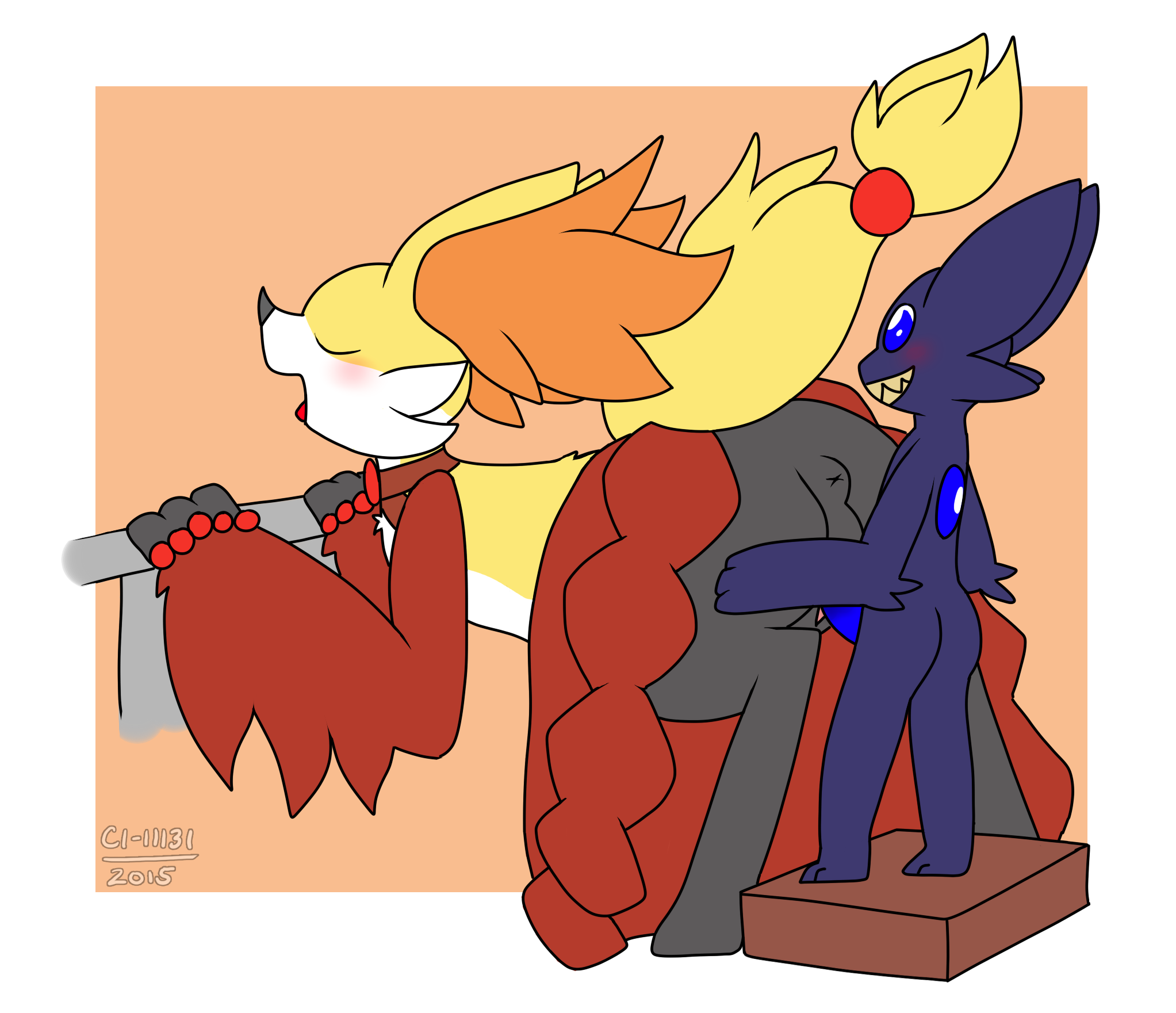 Rule34 – If it exists, there is porn of it / c1-11131, delphox, sableye / 207082