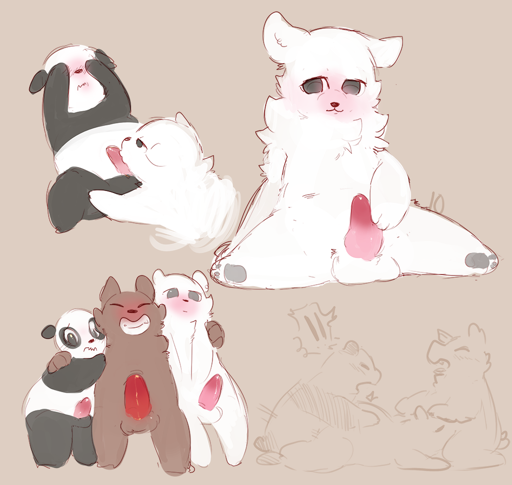 Rule34 – If it exists, there is porn of it / notaclopblog, grizzly (character), ice bear, panda (character) / 207095