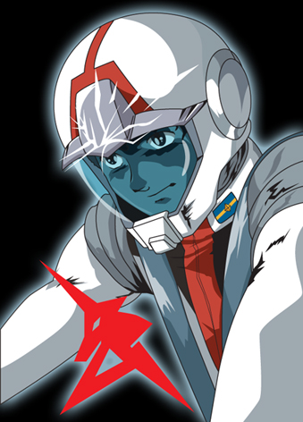 peaceman, amuro ray, char's counterattack, gundam, mobile suit gundam, pilot suit, bad id, bad pixiv id, lowres, 1boy, emblem, helmet, male focus, newtype flash, solo