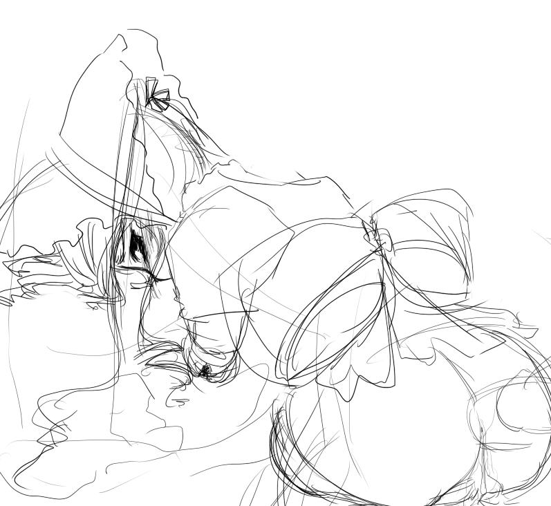 shinku, rozen maiden, artist request, 00s, anal, ass, doll joints, joints, sketch