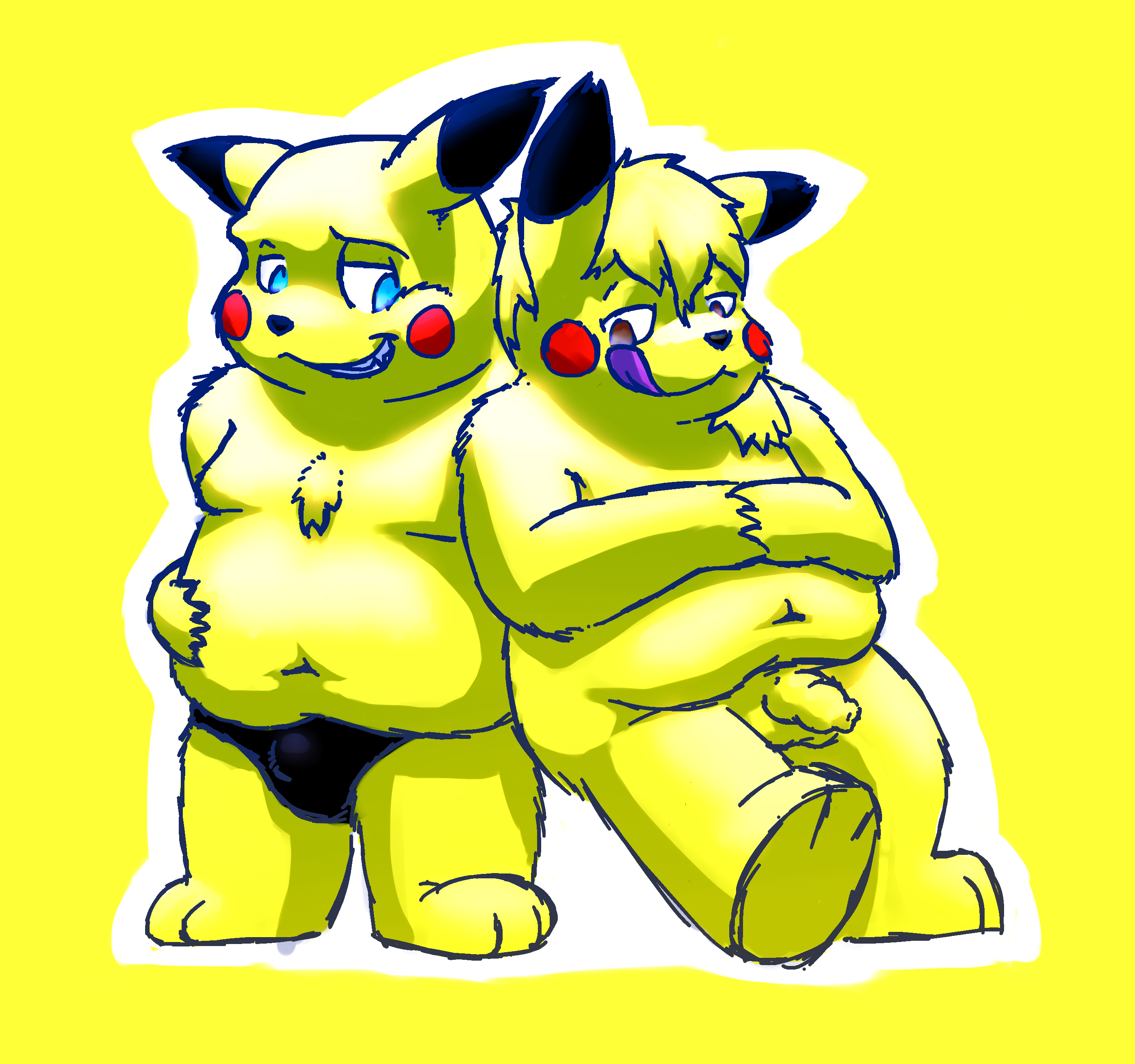 Rule34 – If it exists, there is porn of it / feraligatr7, pikachu / 208310