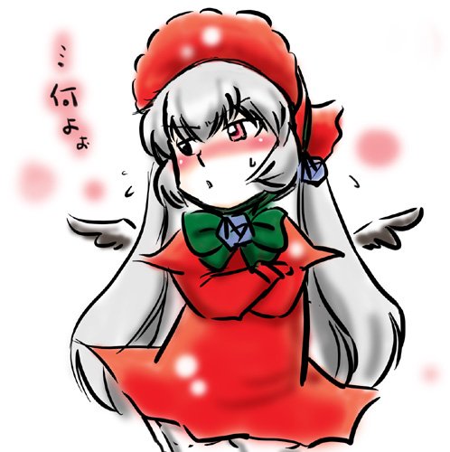 azuki osamitsu, shinku, suigintou, rozen maiden, silver hair, lowres, bonnet, cosplay, long hair, shinku (cosplay), solo, twintails
