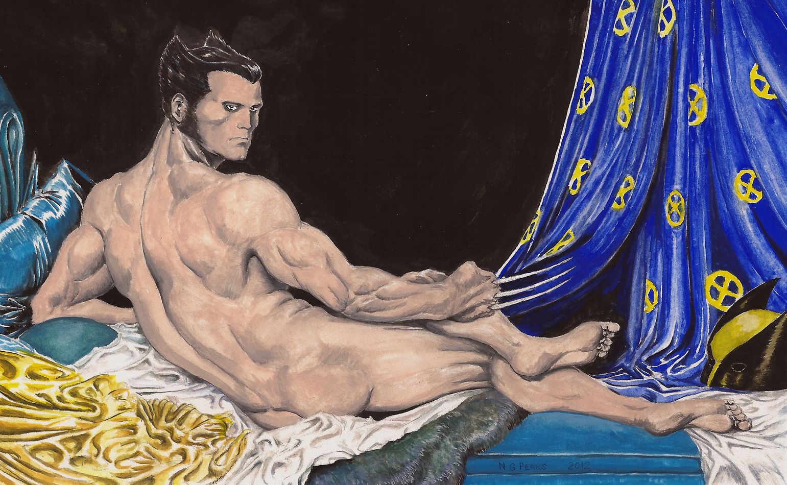 Rule34 – If it exists, there is porn of it / nick perks, james howlett, wolverine (x-men) / 208392