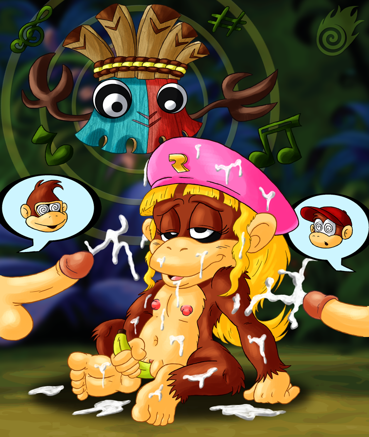 Rule34 – If it exists, there is porn of it / diddy kong, dixie kong, donkey kong, tiki / 208527