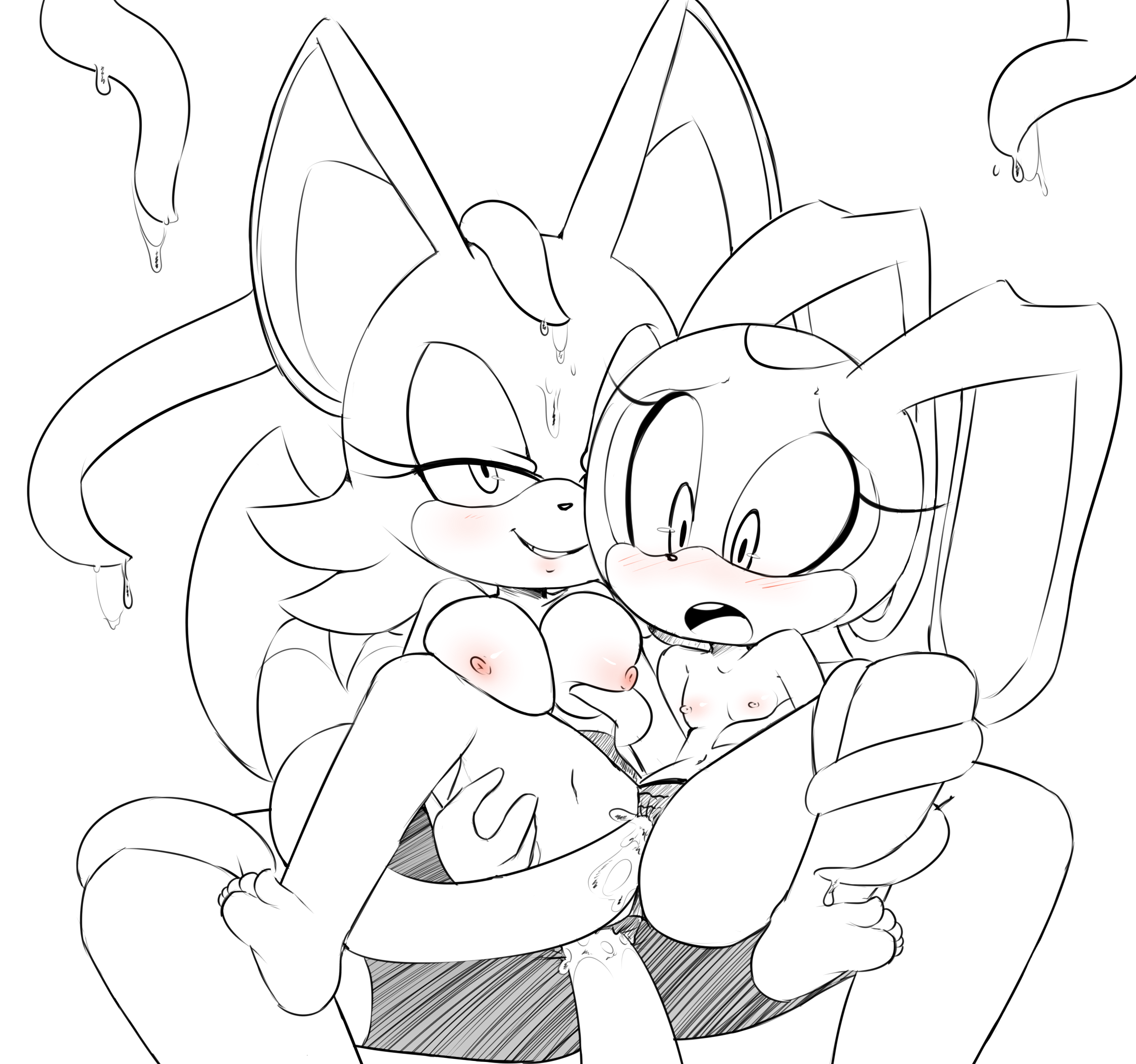 Rule34 – If it exists, there is porn of it / hearlesssoul, cream the rabbit, rouge the bat / 208586