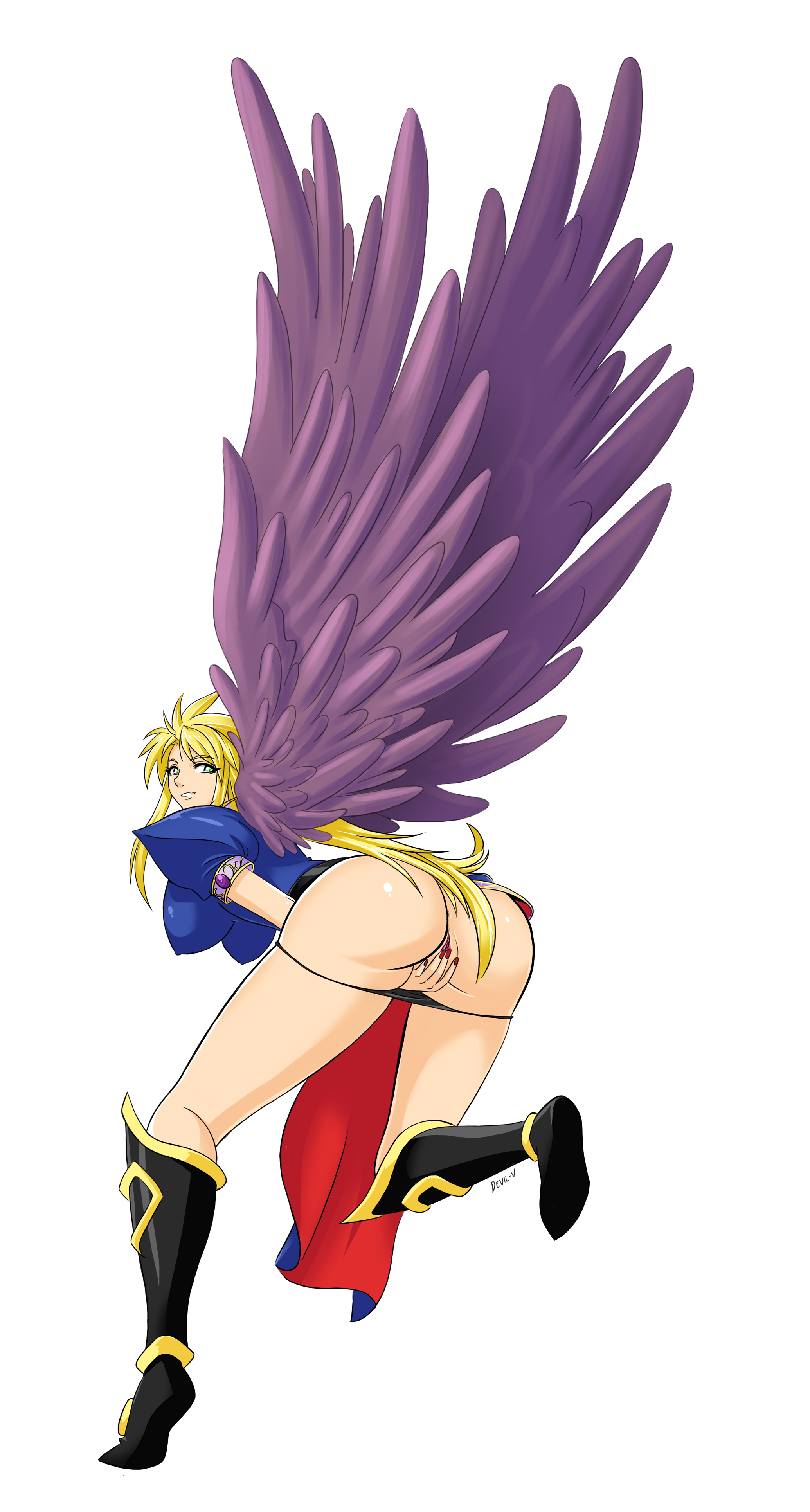 Rule34 – If it exists, there is porn of it / devil-v, nina (breath of fire ii), nina ii / 208652