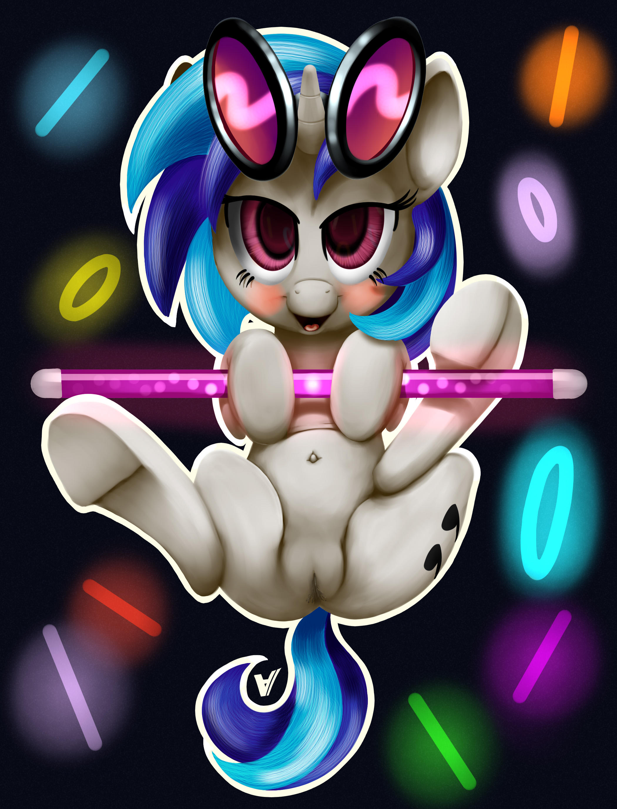Rule34 – If it exists, there is porn of it / vinyl scratch (mlp) / 208749