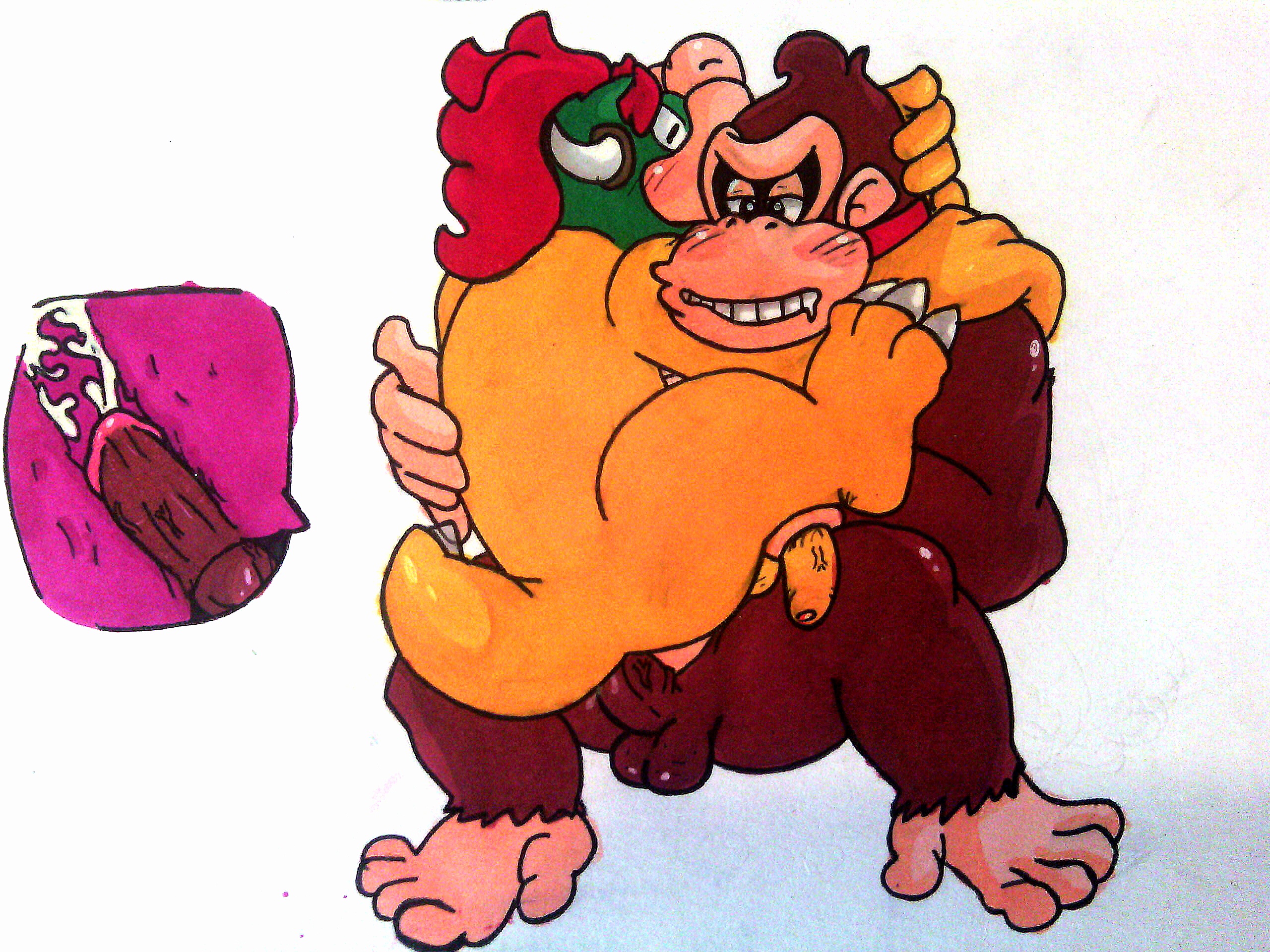 Rule34 – If it exists, there is porn of it / bowserboy101, bowser, donkey kong, koopa / 208816