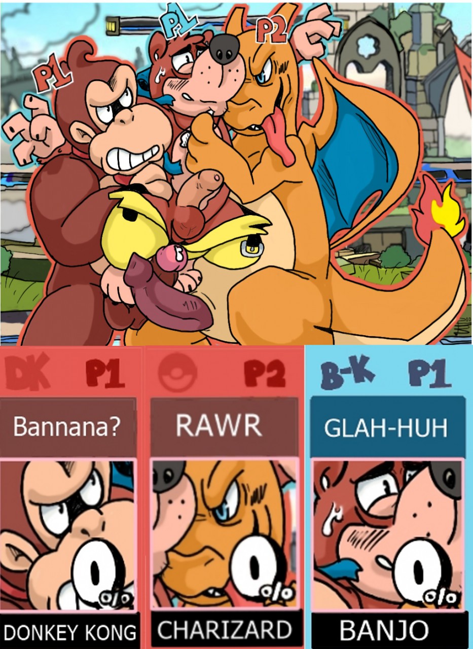Rule34 – If it exists, there is porn of it / bowserboy101, banjo (banjo-kazooie), charizard, donkey kong / 208841