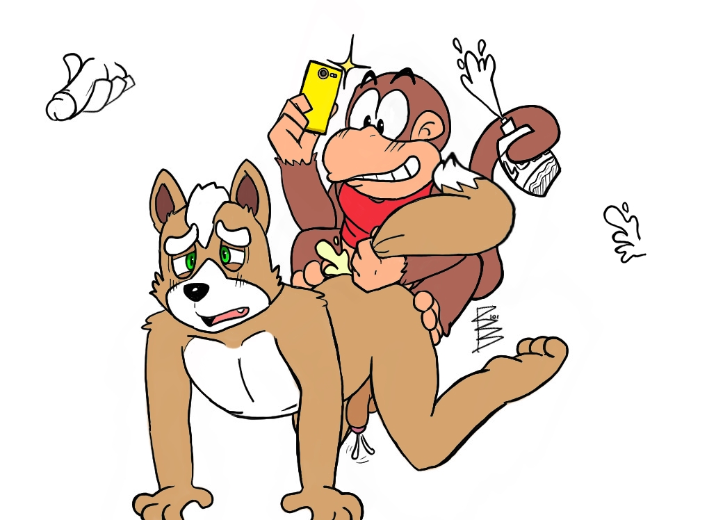 Rule34 – If it exists, there is porn of it / bowserboy101, diddy kong, fox mccloud / 208846