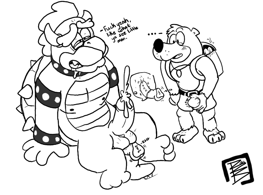 Rule34 – If it exists, there is porn of it / bowserboy101, banjo (banjo-kazooie), bowser, koopa / 208878
