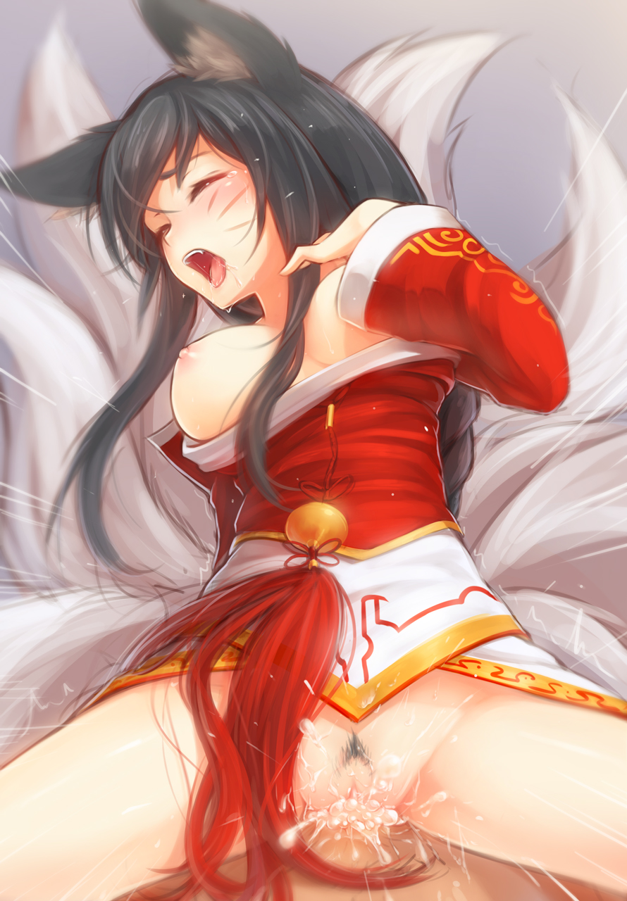 Rule34 – If it exists, there is porn of it / kerasu, ricegnat, ahri / 208962