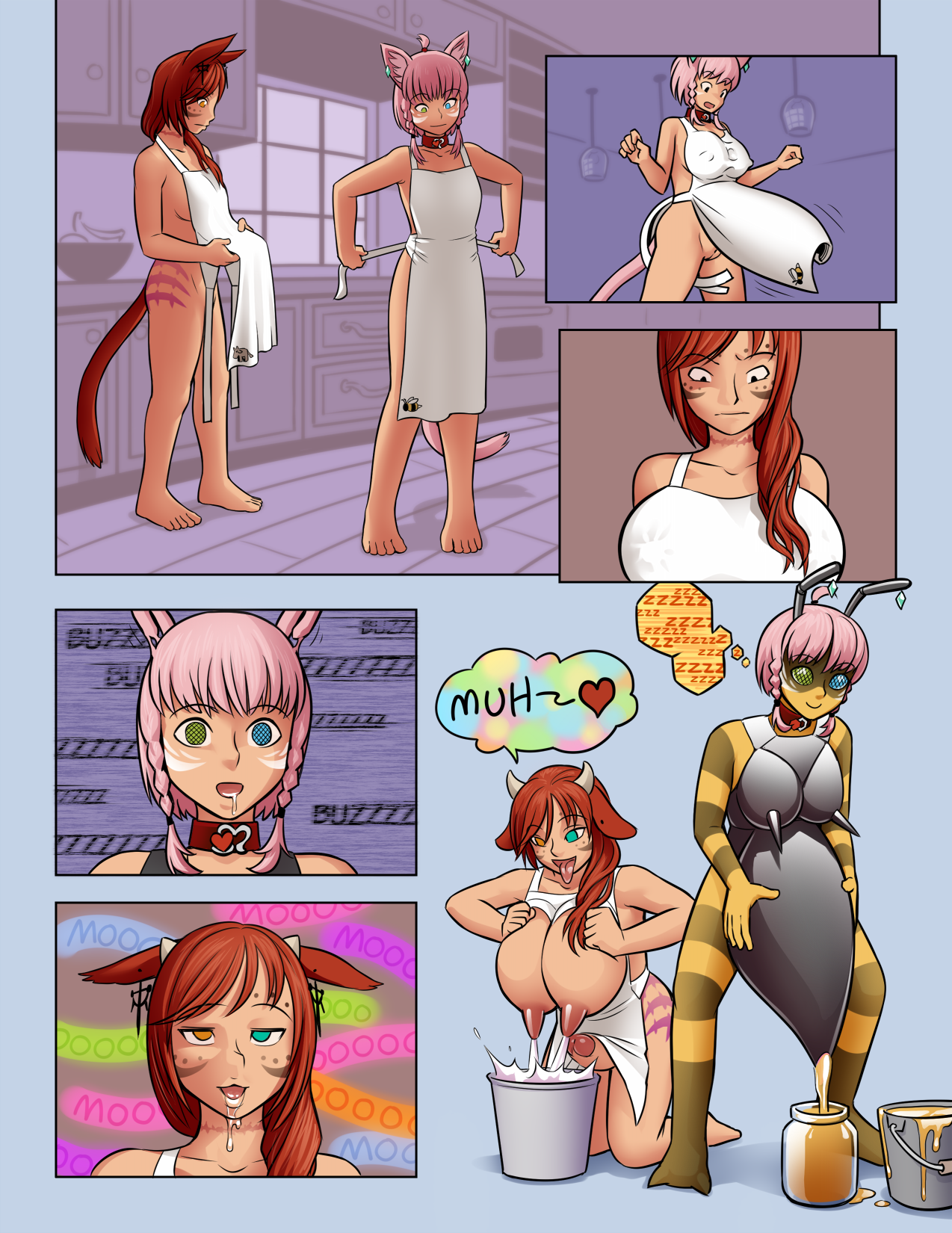 Rule34 – If it exists, there is porn of it / sleepymaid, sabrith ebonclaw, tayelle ebonclaw / 209062