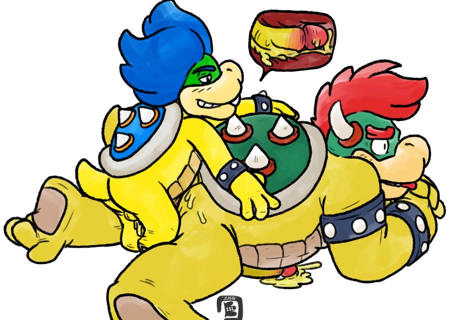 Rule34 – If it exists, there is porn of it / bowserboy101, bowser, koopa, koopalings, ludwig von koopa / 209123