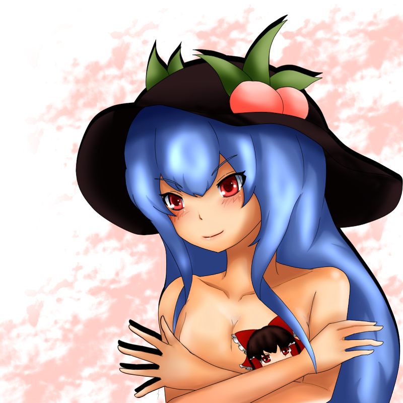 Rule34 – If it exists, there is porn of it / reimu hakurei, tenshi hinanawi / 209686