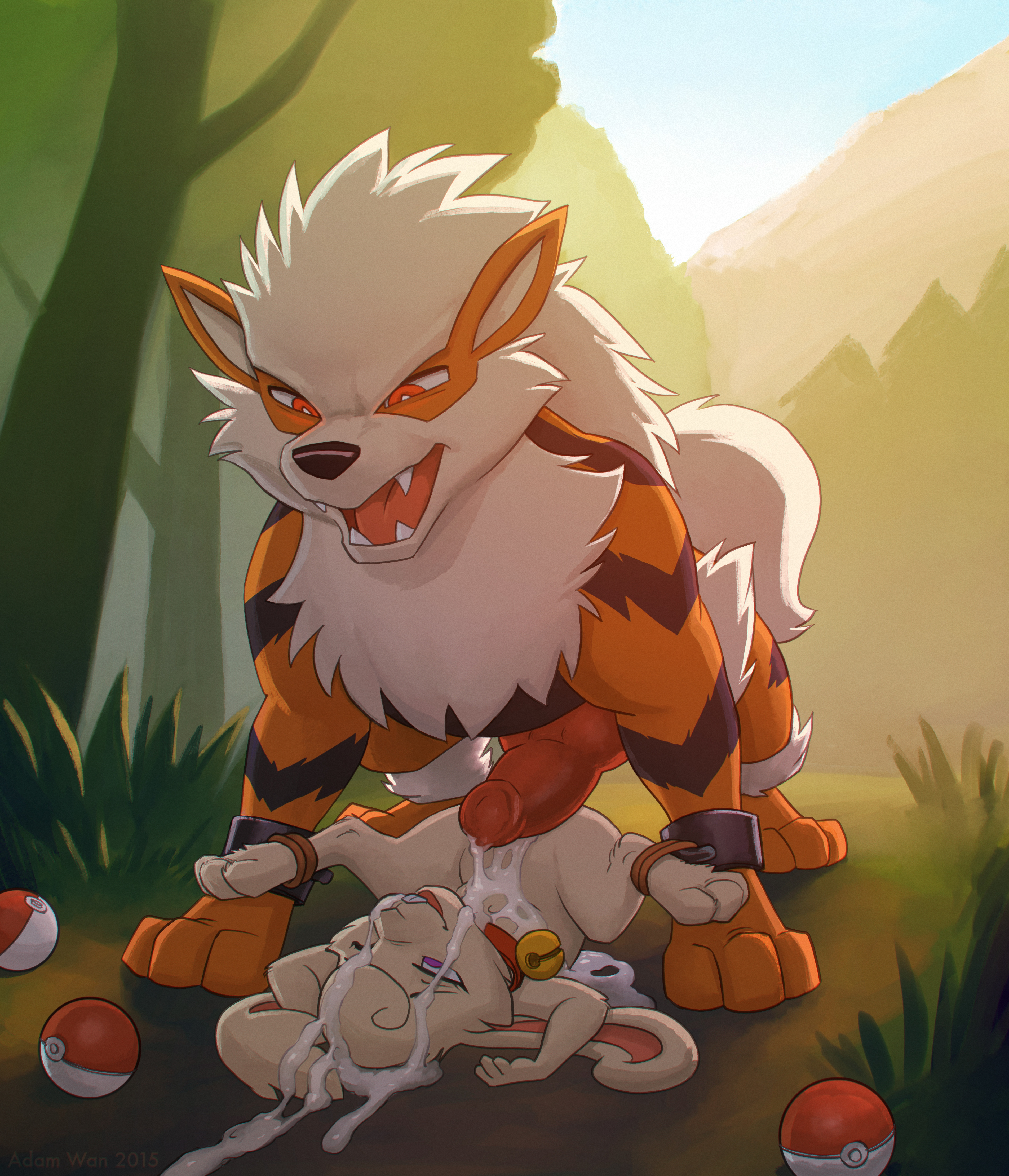 Rule34 – If it exists, there is porn of it / adam wan, arcanine / 210054