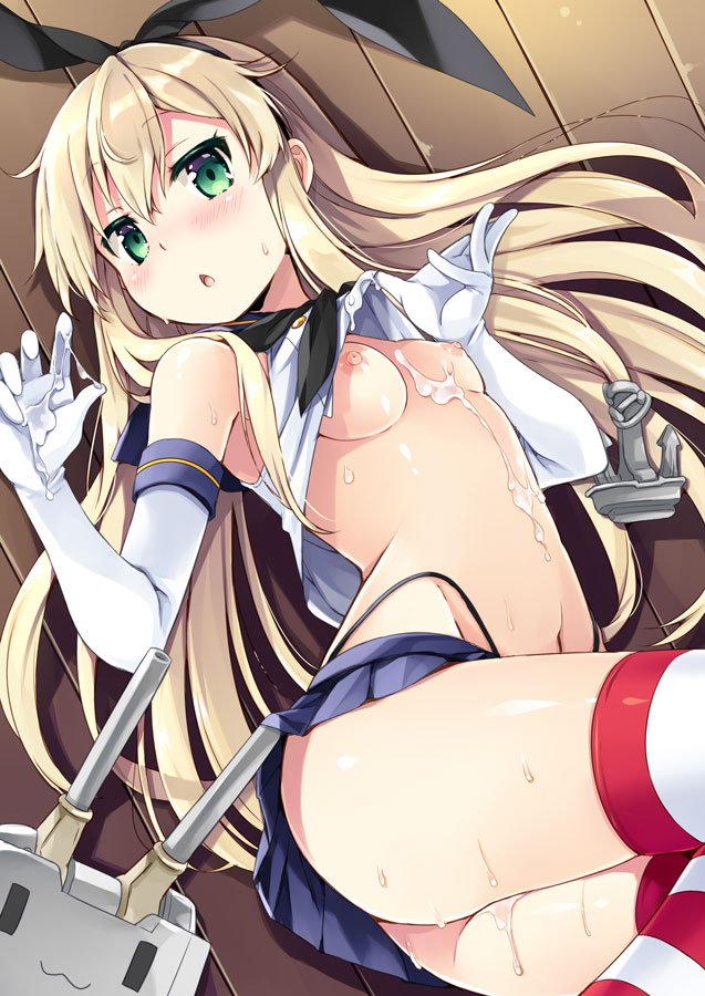 Rule34 – If it exists, there is porn of it / natsume eri, shimakaze (kantai collection) / 210144