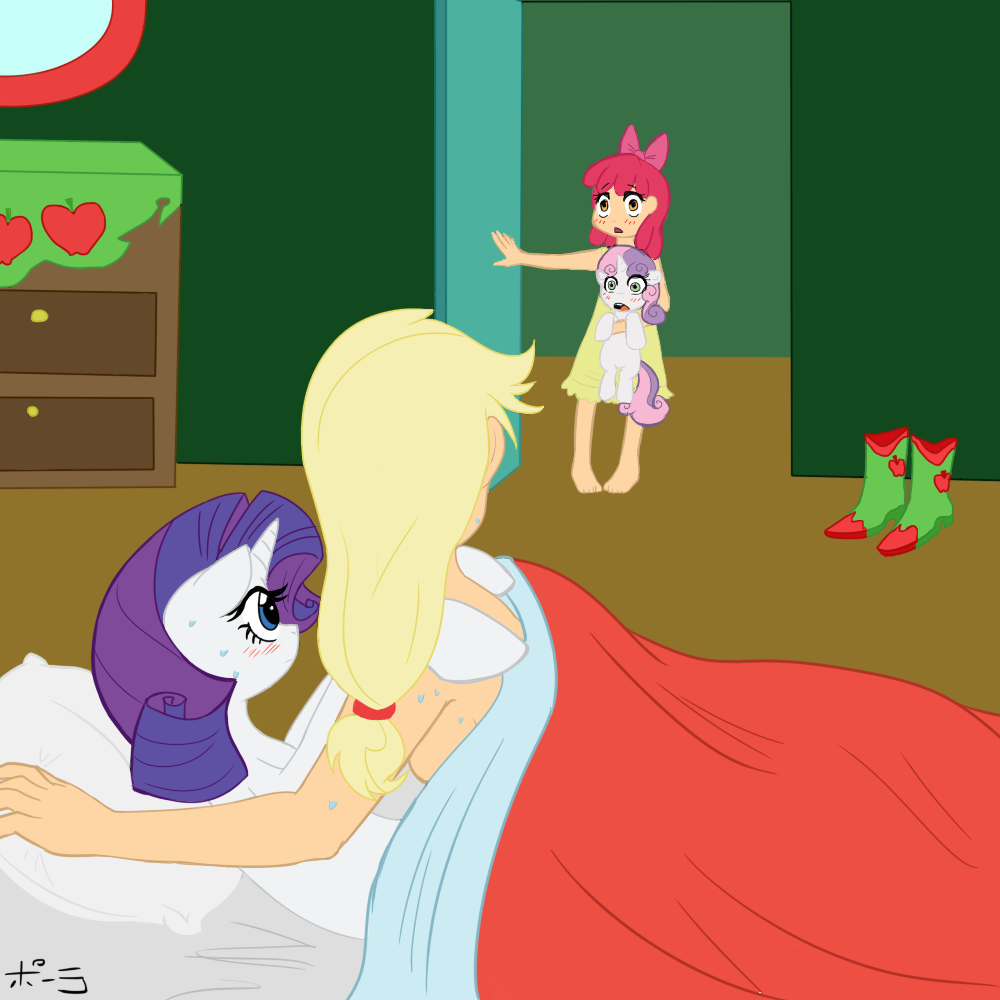Rule34 – If it exists, there is porn of it / balddumborat, apple bloom (mlp), applejack (mlp), cutie mark crusaders, rarity (mlp), sweetie belle (mlp) / 210284