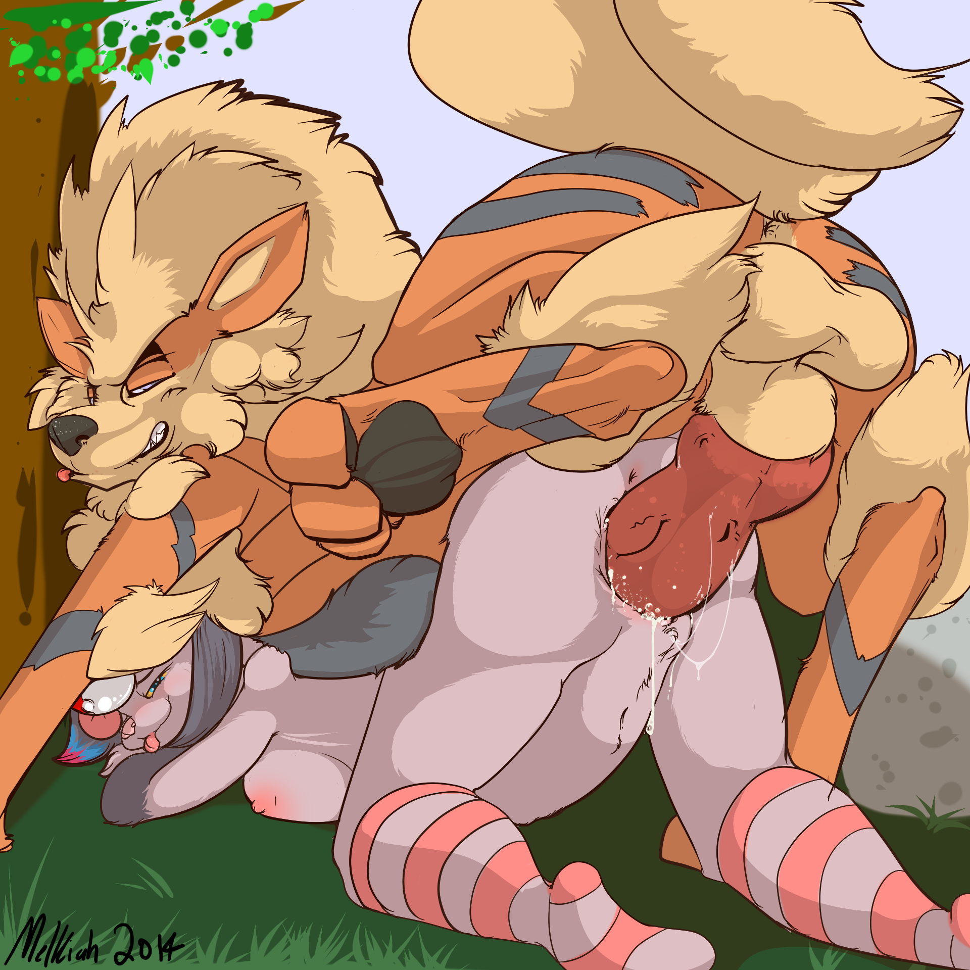 Rule34 – If it exists, there is porn of it / melkiah, murcat, arcanine / 210412